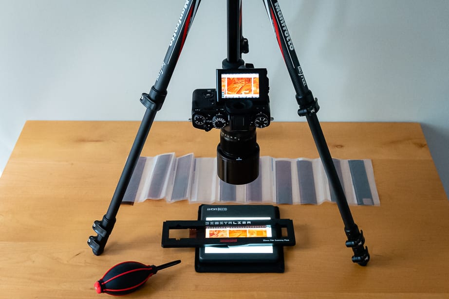How To Scan Negatives With A Digital Camera