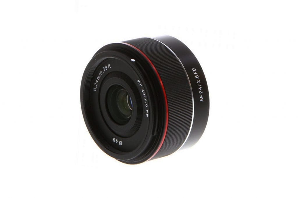Rokinon 24mm f/2.8 FE Full Frame Lens for Sony E-Mount mirrorless cameras