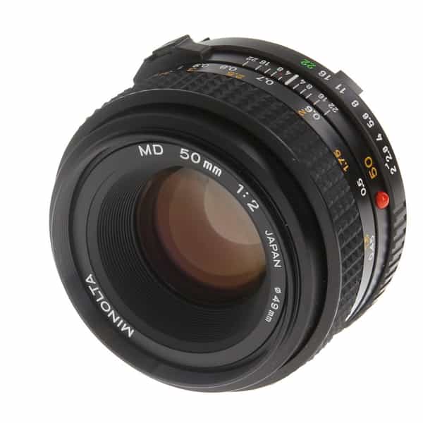 Minolta 50mm f/2 MD