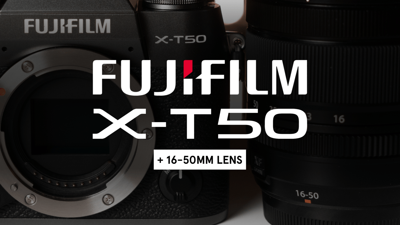 Exciting first look at the Fujifilm X-T50 & 16-50mm lens