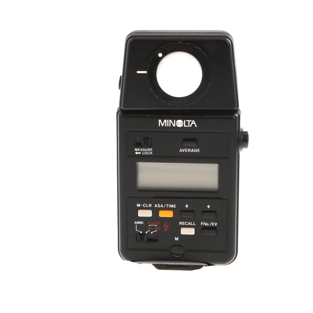 Minolta Auto Meter V F with Spherical Diffuser (Ambient/Flash) at 