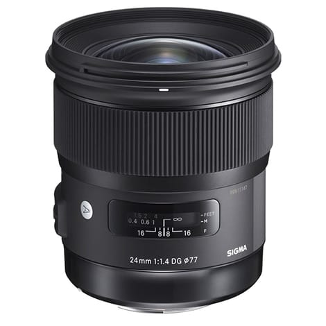 Sigma 35mm f/1.4 DG (HSM) A (Art) Full-Frame Lens for Nikon F-Mount, Black  {67} at KEH Camera
