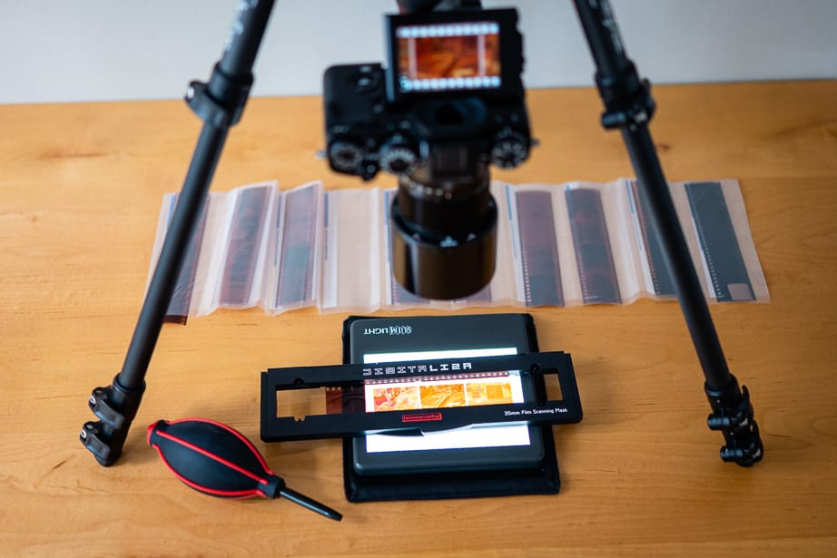 How To Scan Negatives With A Digital Camera