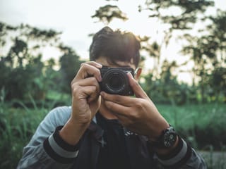 Compact Camera Photographer