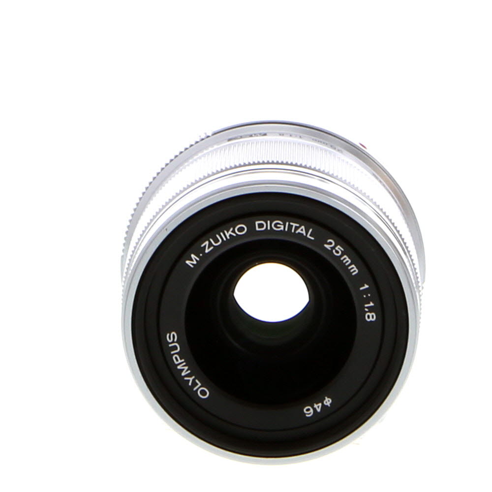 Olympus 25mm f/1.8 M.Zuiko MSC Autofocus Lens for MFT (Micro Four Thirds)  Black {46} with Decoration Ring at KEH Camera