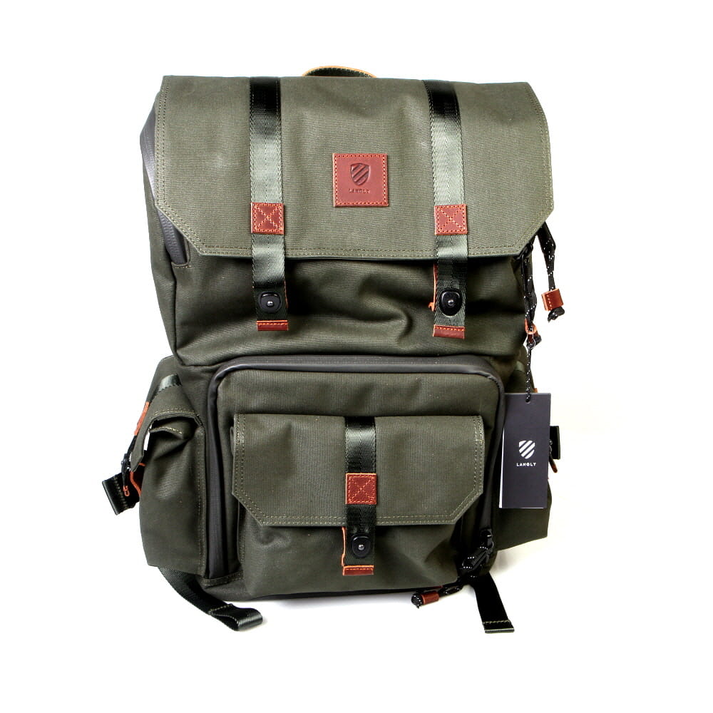 Langly Bravo Mirrorless Shoulder Bag, Black/Slate Gray, 13x4x9 in. at KEH  Camera