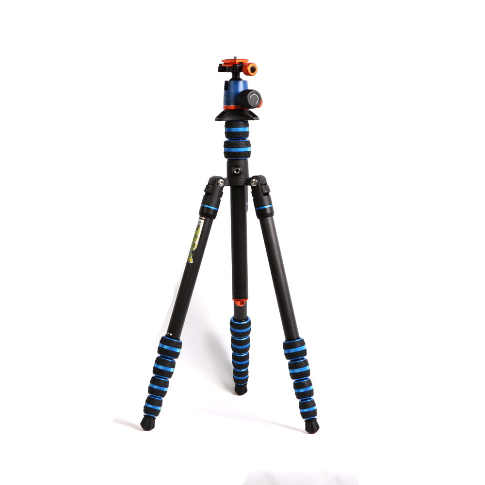 3 Legged Thing Punks BRIAN 2.0 Carbon Fiber Tripod/Monopod with AirHed Neo  2.0 Ball Head, 5-Section, Black/Black 4.29-73.2 in. at KEH Camera