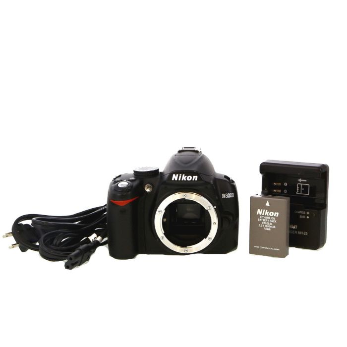 Nikon D3000 DSLR Camera Body {10.2MP} at KEH Camera
