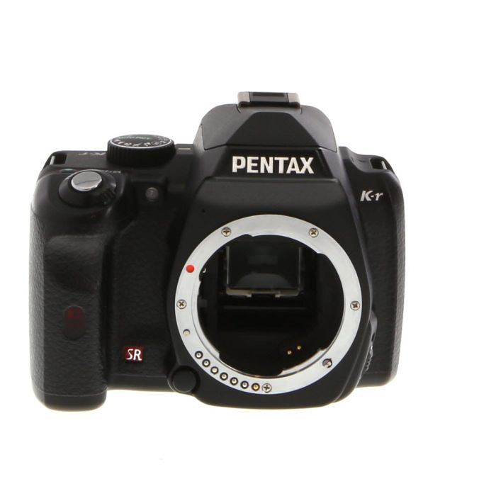 Pentax K-R DSLR Camera Body, Black {12.4MP} at KEH Camera