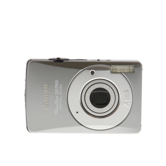 Canon IXUS 75 Digital Camera, Silver {7.1MP} International Version of ELPH  SD750 at KEH Camera