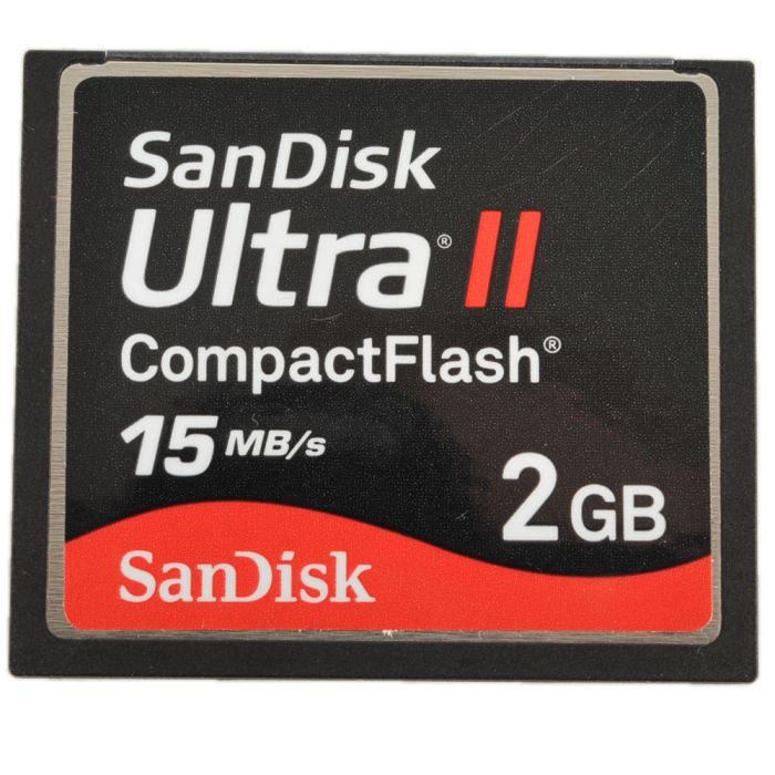 Sandisk 2GB 15MB/s Ultra II Compact Flash [CF] Memory Card at KEH Camera
