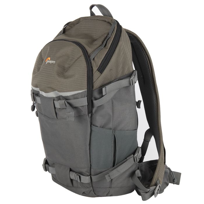 Lowepro Flipside Trek BP 350 AW Backpack, Gray/Dark Green, 11.0x7.9x20 ...