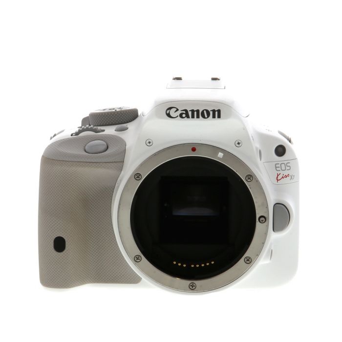 Canon EOS Kiss X7 (Japanese Version of Rebel SL1) DSLR Camera Body, White  {18MP} at KEH Camera