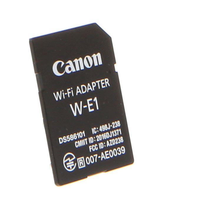 Canon W-E1 Wi-Fi Adapter for 7D Mark II, 5DS, 5DS R (SD Card-Shaped) at KEH  Camera