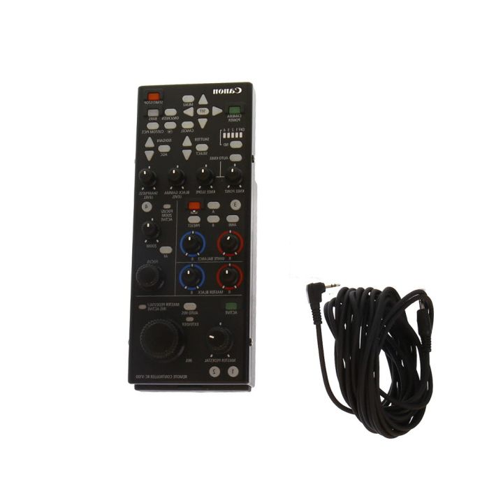 Canon Remote Controller RC-V100 (for XF305, XF300, XF205, XF200, C100,  C300, and C500) at KEH Camera