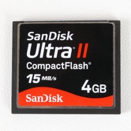 Sandisk 4GB 15MB/s Ultra II Compact Flash [CF] Memory Card at KEH Camera