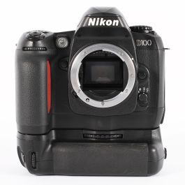 Nikon D100 DSLR Camera Body with Battery Grip MB-D100 {6.1MP} at KEH Camera