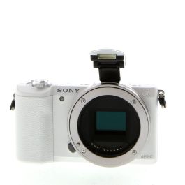 Sony a5100 Mirrorless Digital Camera Body, White (24.3MP) at KEH Camera