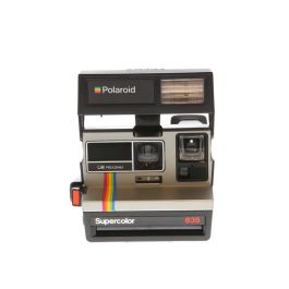 Polaroid SuperColor 635 Camera with Film Shield (Frog Tongue) (600 Film) at  KEH Camera