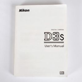 Nikon D3S Instructions at KEH Camera
