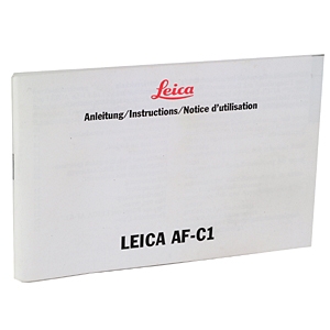 Leica Z2X Instructions at KEH Camera